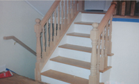 Right Open Straight Stair