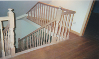 Straight Floor and Stair Handrail